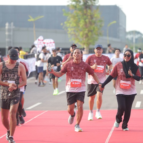 Race photo from KEDIRI HALF MARATHON 2026