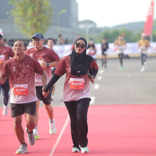 Race photo from KEDIRI HALF MARATHON 2026