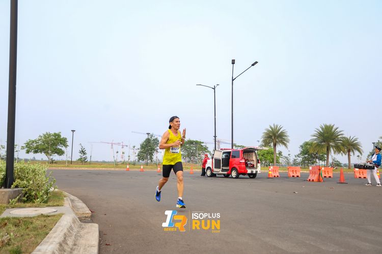 Race photo from ISOPlus Run 2024 Jakarta