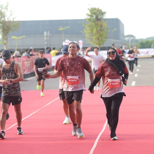 Race photo from KEDIRI HALF MARATHON 2026