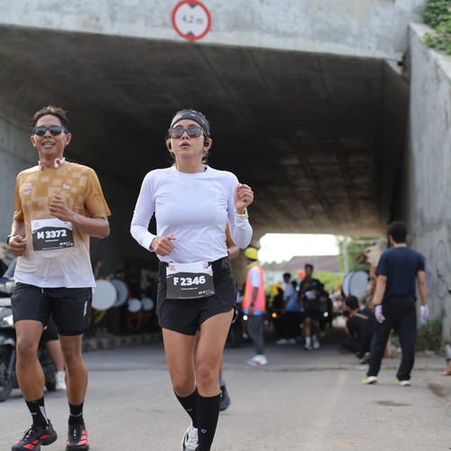 Race photo from KEDIRI HALF MARATHON 2026