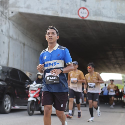 Race photo from KEDIRI HALF MARATHON 2026