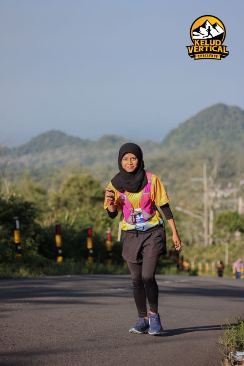 Race photo from Kelud Vertical Challenge 2024