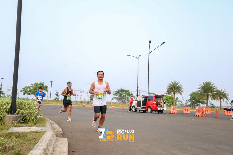 Race photo from ISOPlus Run 2024 Jakarta