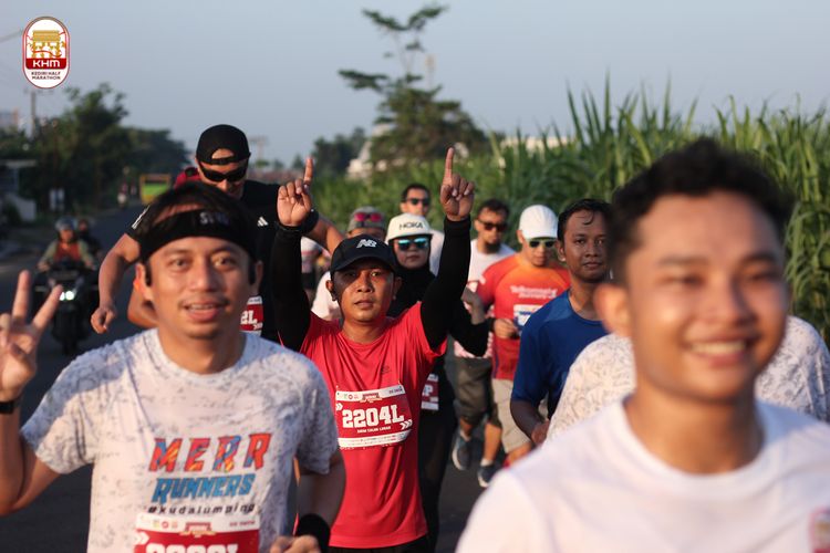 Race photo from Kediri Half Marathon 2024