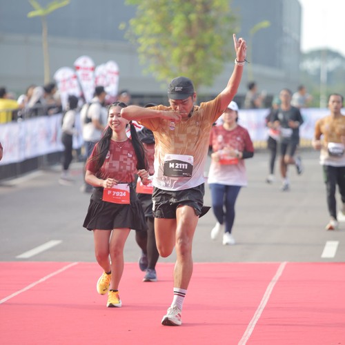 Race photo from KEDIRI HALF MARATHON 2026