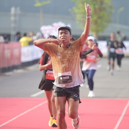 Race photo from KEDIRI HALF MARATHON 2026