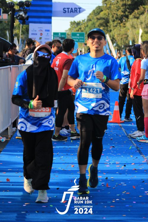 Race photo from Jabar Run 10K 2024