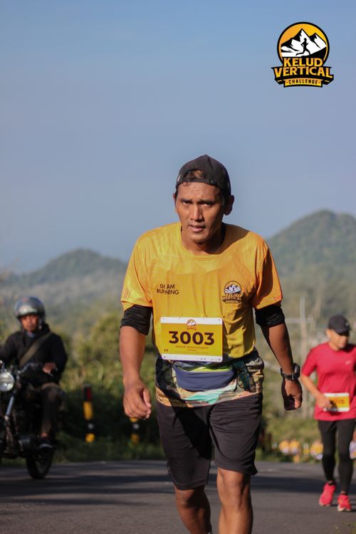Race photo from Kelud Vertical Challenge 2024