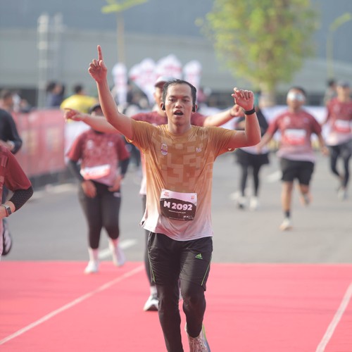 Race photo from KEDIRI HALF MARATHON 2026