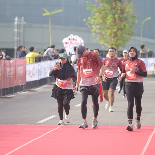 Race photo from KEDIRI HALF MARATHON 2026