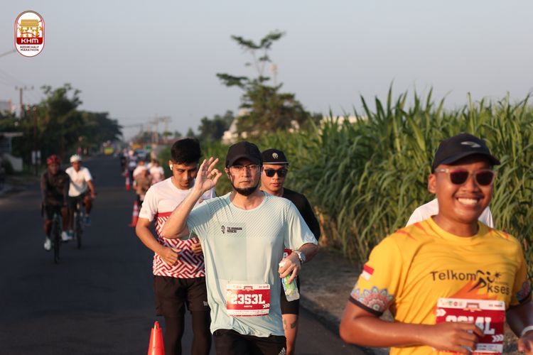 Race photo from Kediri Half Marathon 2024