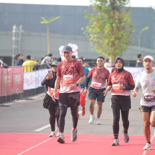 Race photo from KEDIRI HALF MARATHON 2026