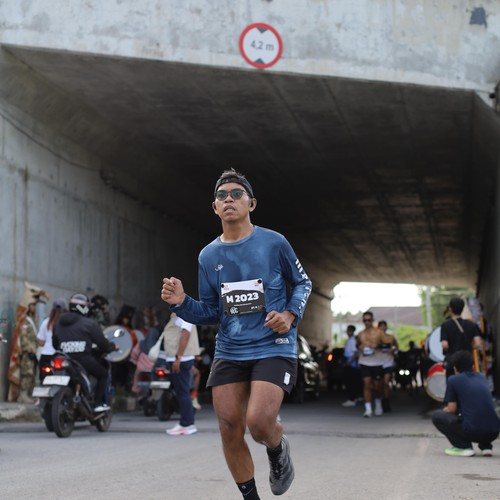 Race photo from KEDIRI HALF MARATHON 2026