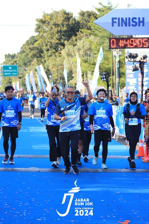 Race photo from Jabar Run 10K 2024