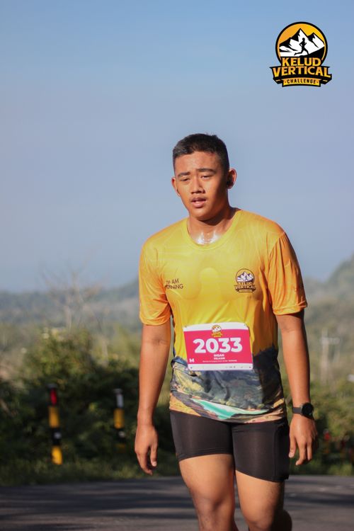 Race photo from Kelud Vertical Challenge 2024