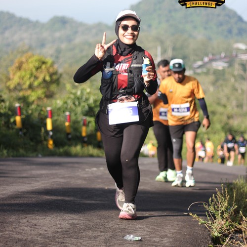 Race photo from KELUD VERTICAL CHALLENGE 2025