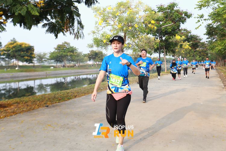 Race photo from ISOPlus Run 2024 Jakarta
