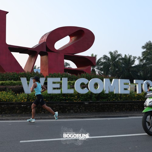 Race photo from BOGORUN 2026