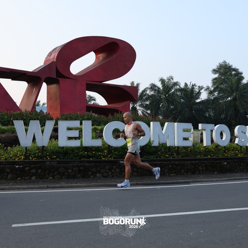 Race photo from BOGORUN 2026