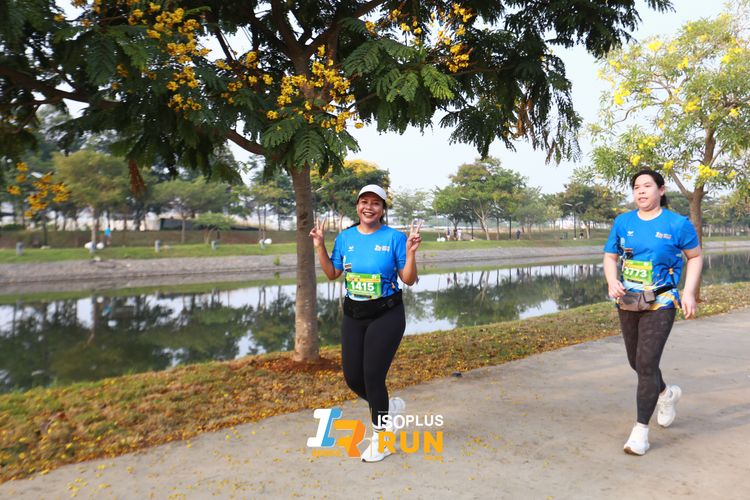 Race photo from ISOPlus Run 2024 Jakarta