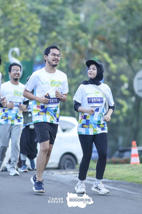 Race photo from Taman Budaya x BOGORUN 2025