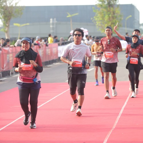 Race photo from KEDIRI HALF MARATHON 2026