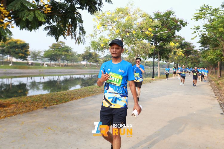 Race photo from ISOPlus Run 2024 Jakarta