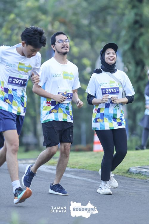 Race photo from Taman Budaya x BOGORUN 2025