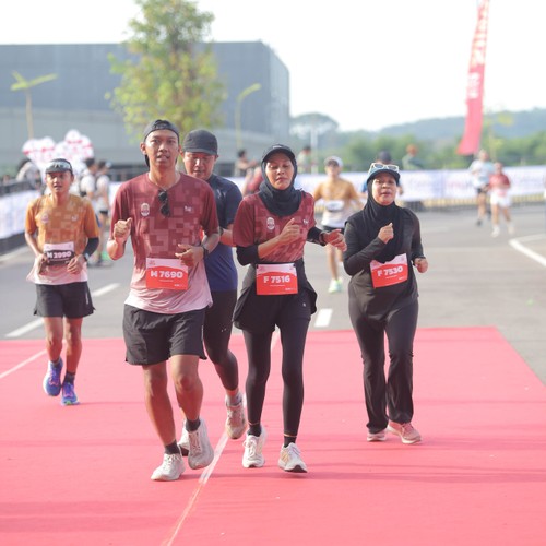 Race photo from KEDIRI HALF MARATHON 2026