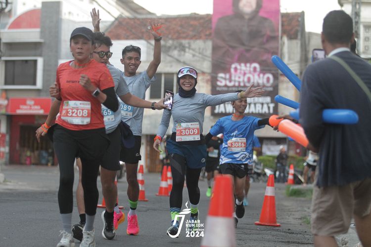 Race photo from Jabar Run 10K 2024
