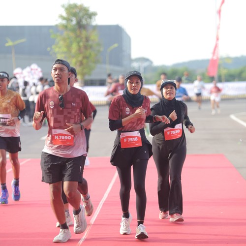 Race photo from KEDIRI HALF MARATHON 2026