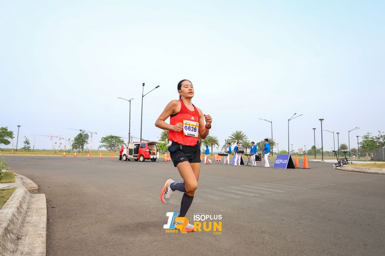 Race photo from ISOPlus Run 2024 Jakarta