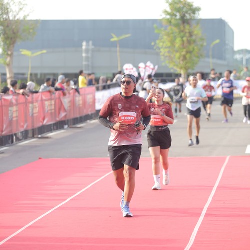 Race photo from KEDIRI HALF MARATHON 2026
