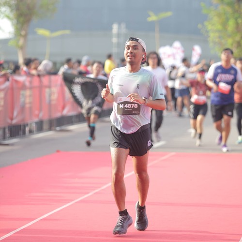 Race photo from KEDIRI HALF MARATHON 2026