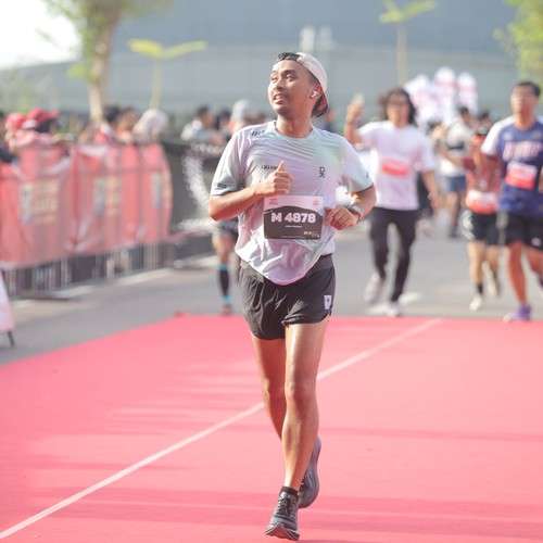 Race photo from KEDIRI HALF MARATHON 2026