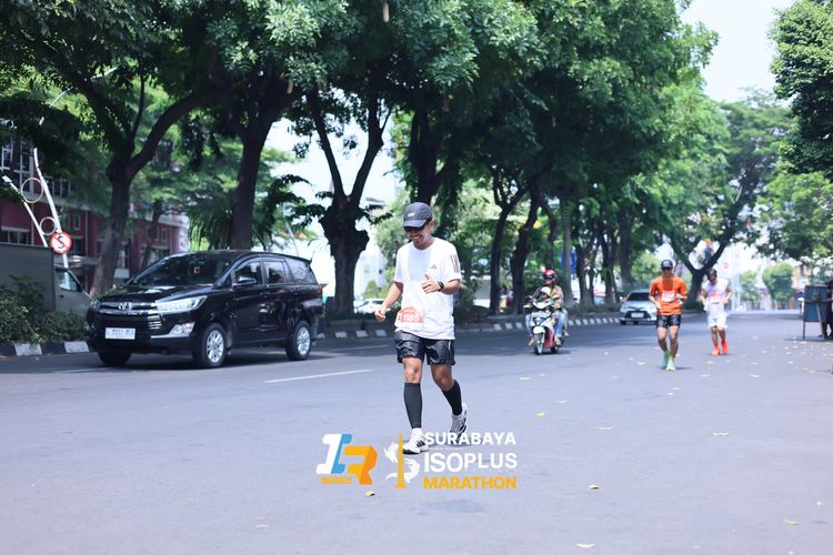Race photo from SURABAYA ISOPLUS MARATHON 2025