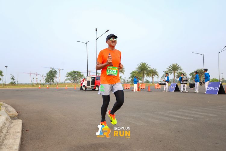 Race photo from ISOPlus Run 2024 Jakarta