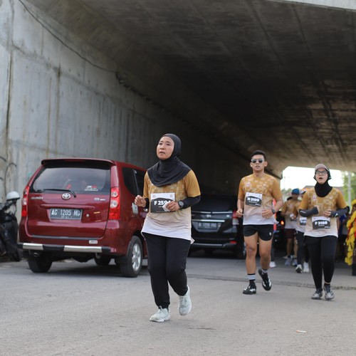 Race photo from KEDIRI HALF MARATHON 2026