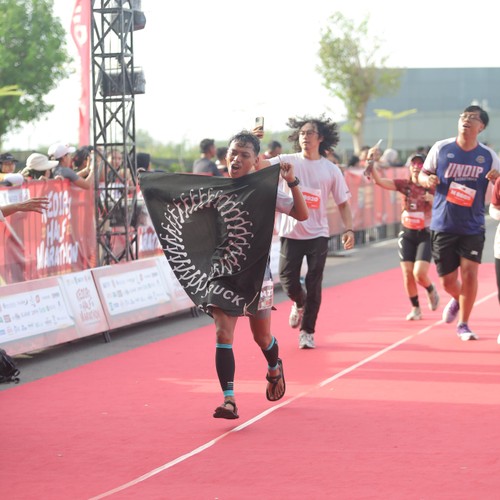 Race photo from KEDIRI HALF MARATHON 2026