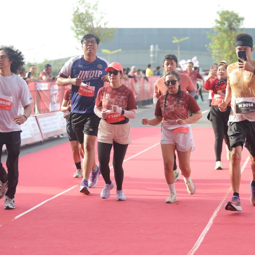 Race photo from KEDIRI HALF MARATHON 2026