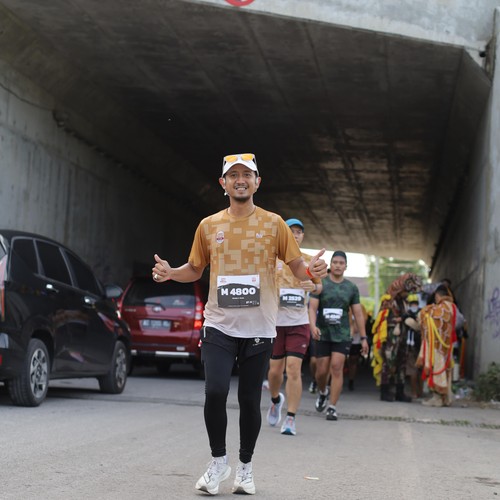 Race photo from KEDIRI HALF MARATHON 2026