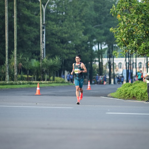 Race photo from BOGORUN 2026