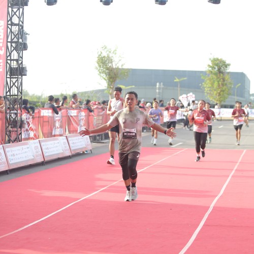 Race photo from KEDIRI HALF MARATHON 2026
