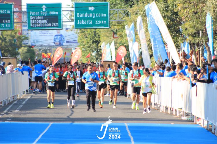 Race photo from Jabar Run 10K 2024