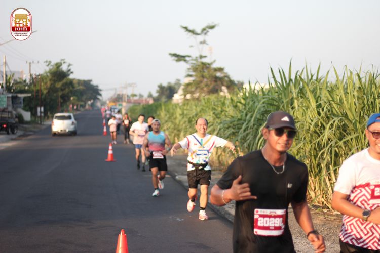 Race photo from Kediri Half Marathon 2024