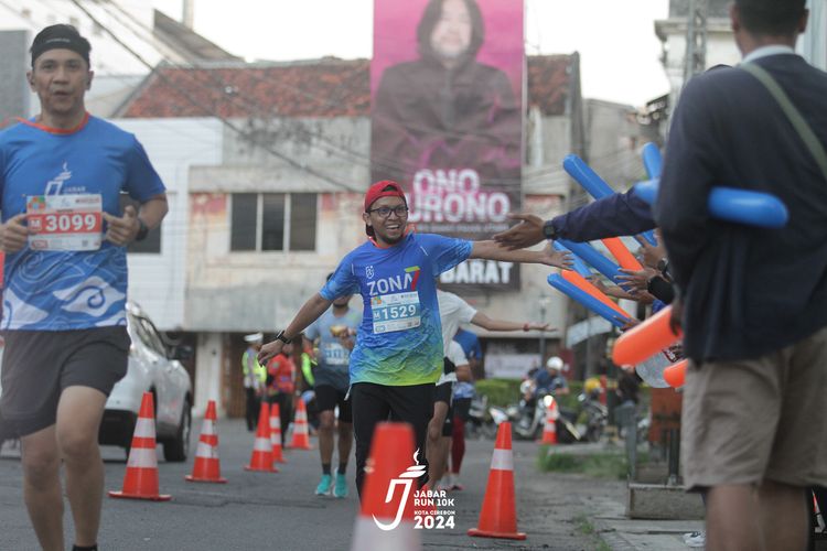 Race photo from Jabar Run 10K 2024