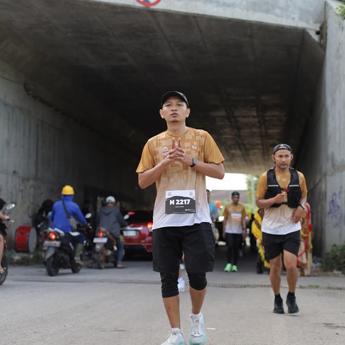 Race photo from KEDIRI HALF MARATHON 2026