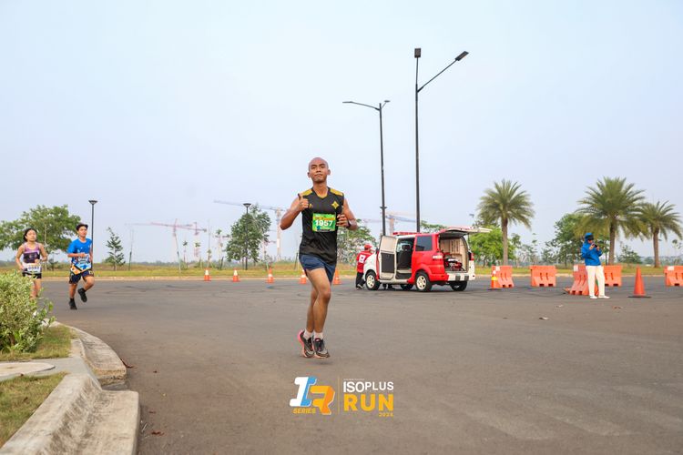 Race photo from ISOPlus Run 2024 Jakarta