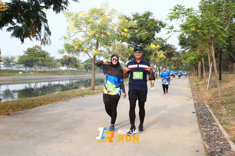 Race photo from ISOPlus Run 2024 Jakarta